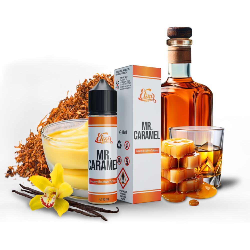 Příchuť SNV Infamous Elixir - Mr. Caramel 10ml