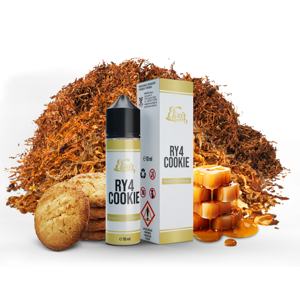Příchuť SNV Infamous Elixir - RY4 Cookie 10ml