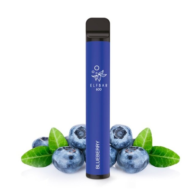 ELF BAR 600 jednorázová ecigareta Blueberry - 20mg