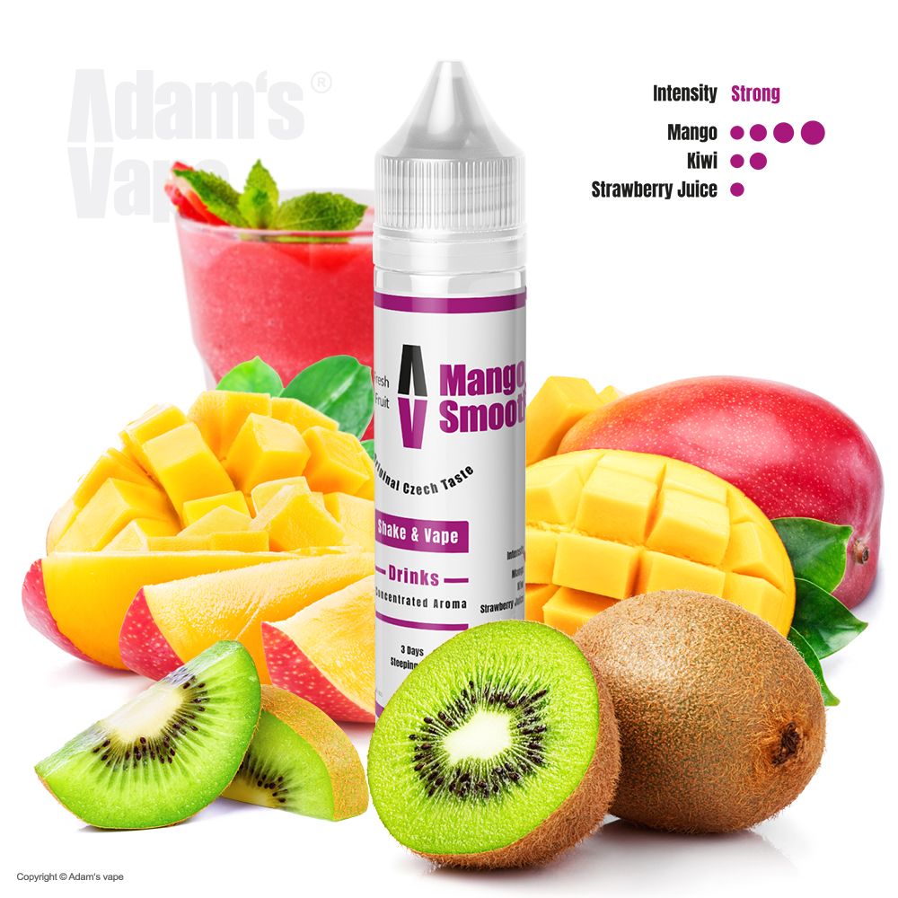 Příchuť Adams vape SnV: Mango Smoothie / Mangové Smoothie 10ml