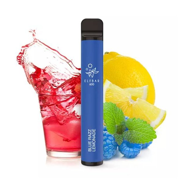 ELF BAR 600 jednorázová ecigareta Blue Razz Lemonade - 20mg