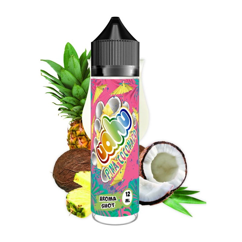 UAHU E-liquid Lab Příchuť UAHU - Pina Coconado - 12ml SnV