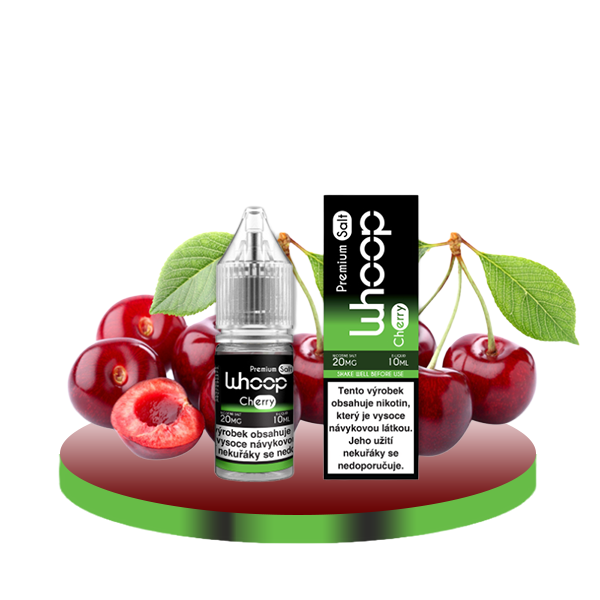 Whoop Nikotinová sůl Whoop - Cherry 10ml - 20mg