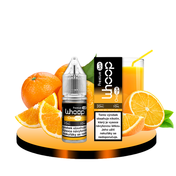 Whoop Nikotinová Sůl Whoop - Orange 10ml - 20mg