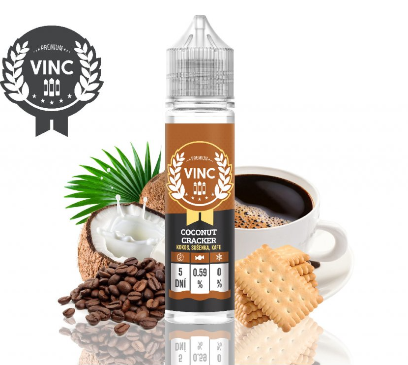 Příchuť VINC Coconut Cracker Shake and Vape 10ml