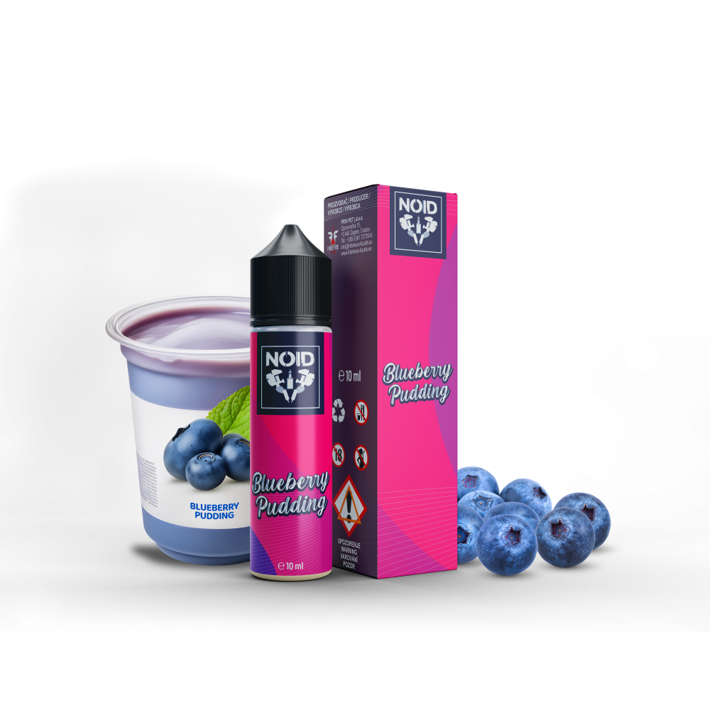 Příchuť Infamous NOID mixtures - Blueberry Pudding / Borůvkový puding 10ml