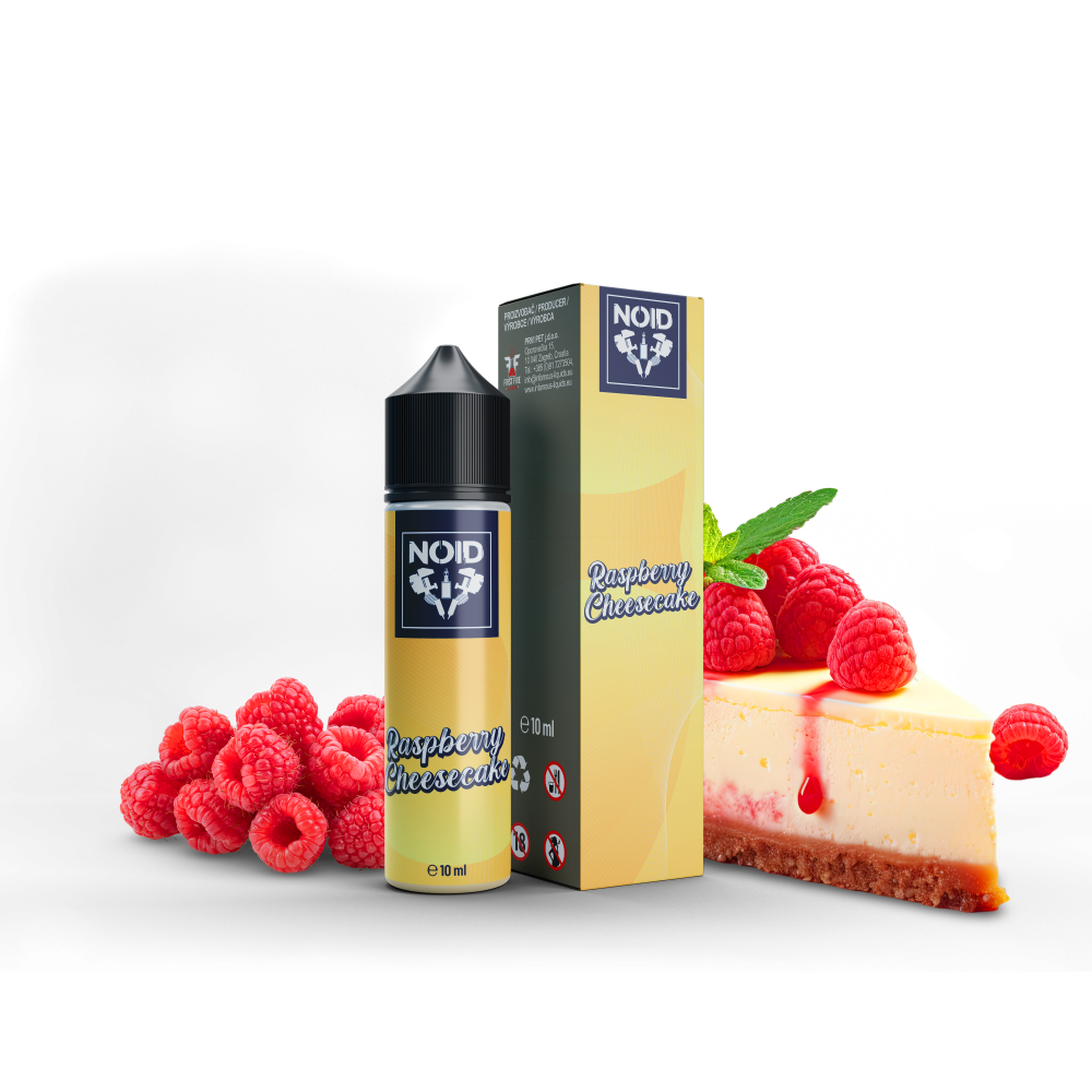 Příchuť Infamous NOID mixtures - Raspberry Cheesecake / Malinový cheesecake 10ml