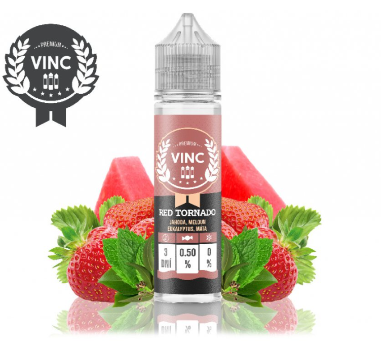 Příchuť VINC Red Tornado Shake and Vape 10ml