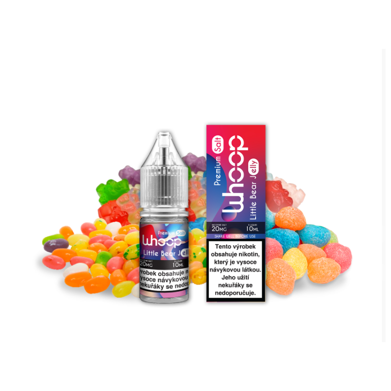 Whoop Nikotinová sůl Whoop - Little Bear Jelly 10ml - 20mg