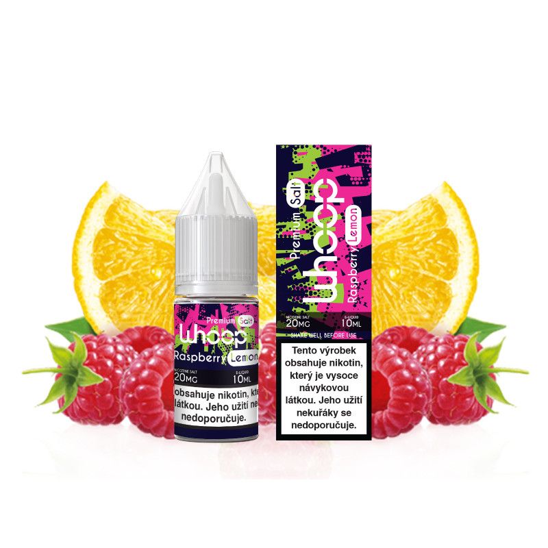 Whoop Nikotinová sůl Whoop - Raspberry Lemon 10ml - 20mg
