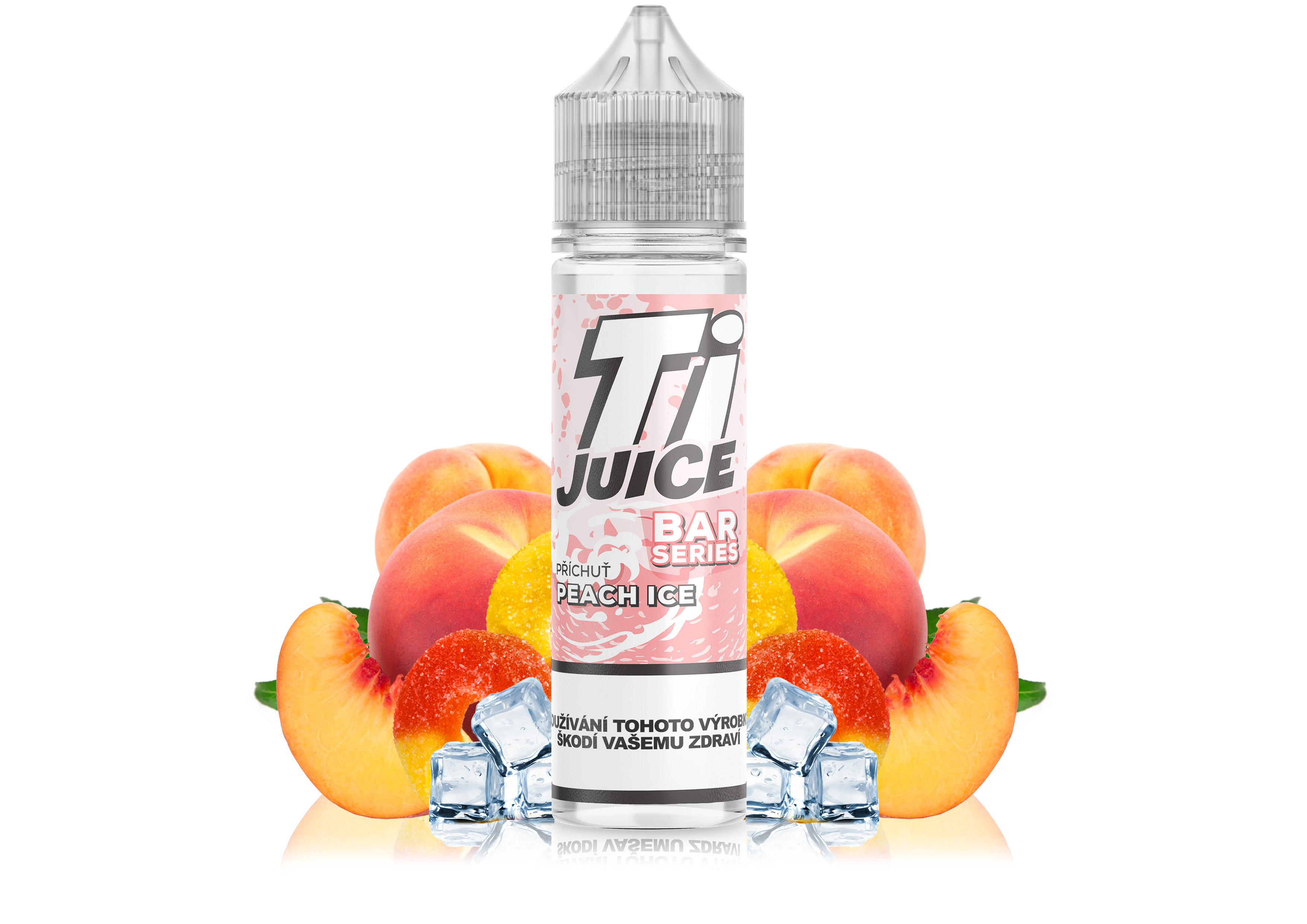Příchuť TI Juice Bar Series - Peach Gummy Bears SnV 10ml