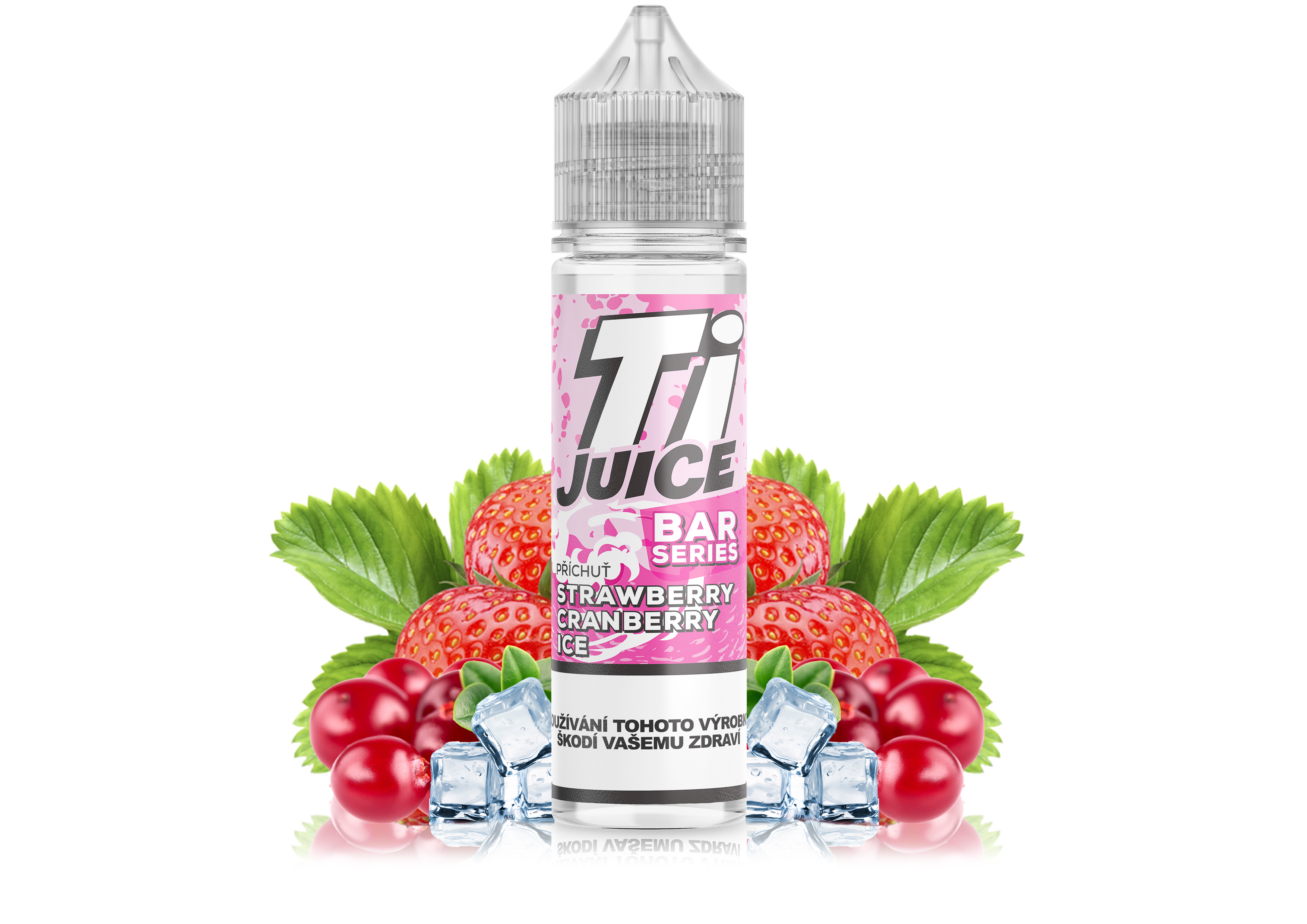 Příchuť TI Juice Bar Series - Strawberry Cranberry Ice Cream SnV 10ml