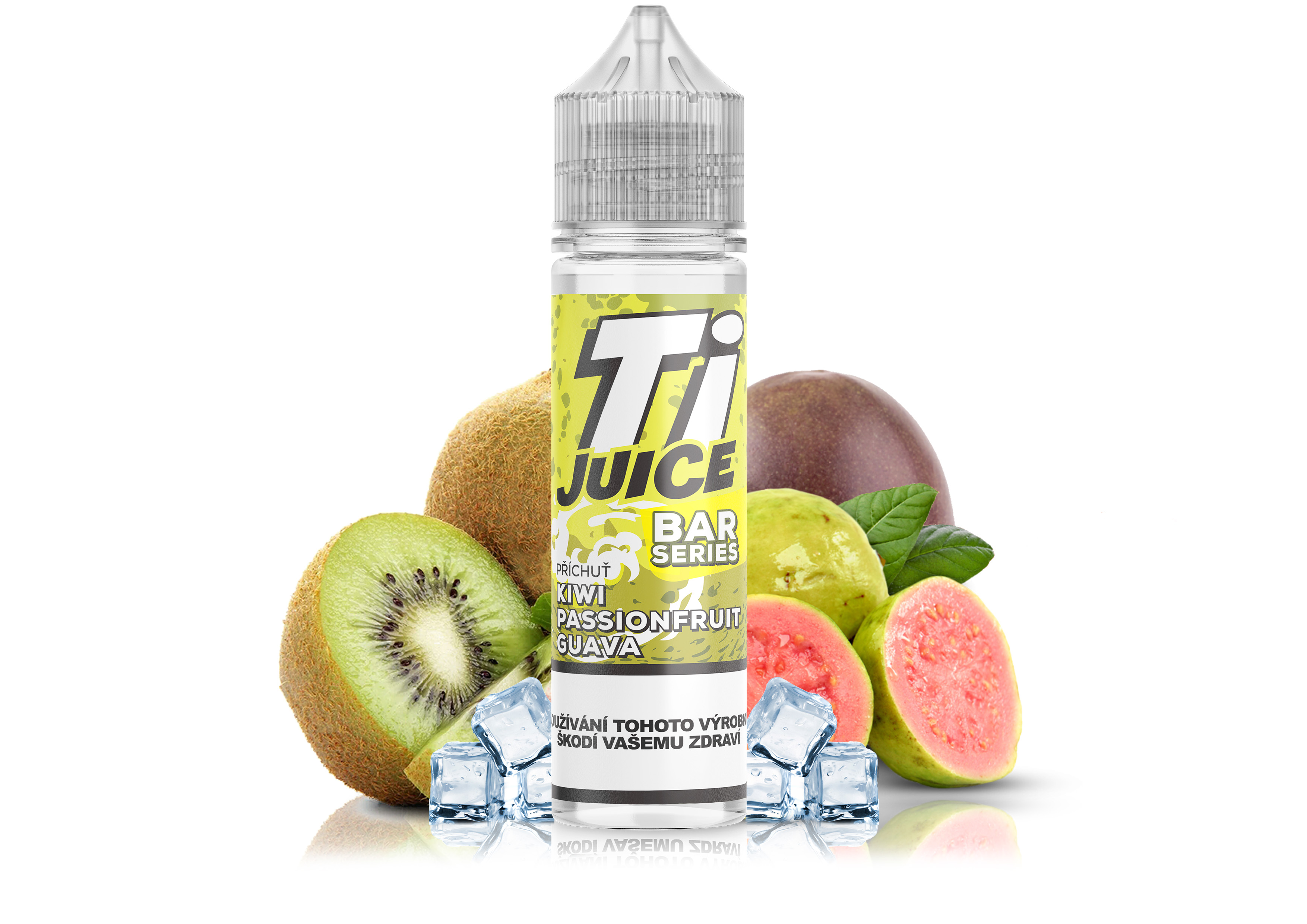 Příchuť TI Juice Bar Series - Kiwi Passionfruit Guava SnV 10ml