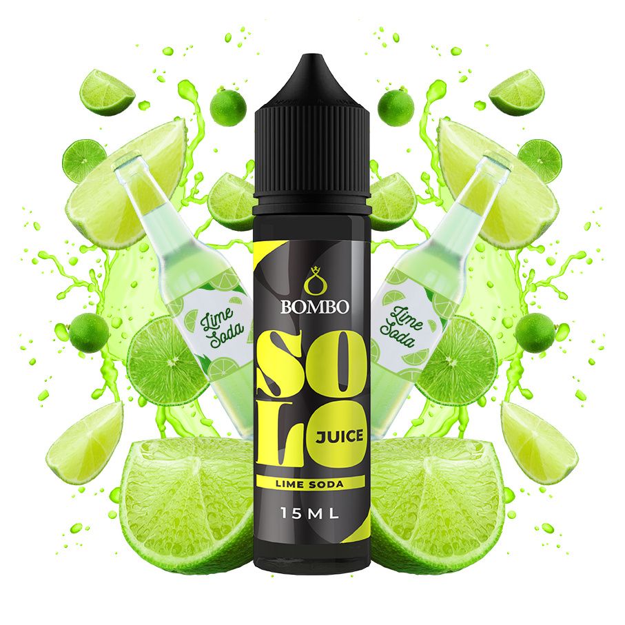 Příchuť SNV Bombo - Solo Juice - Lime Soda 15ml