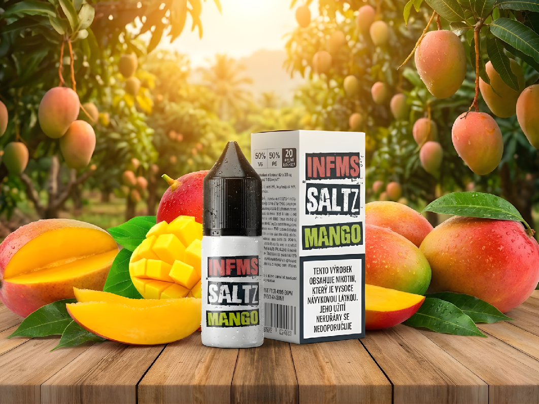 Nikotinová Sůl Infamous Saltz - Mango - 20mg/ml