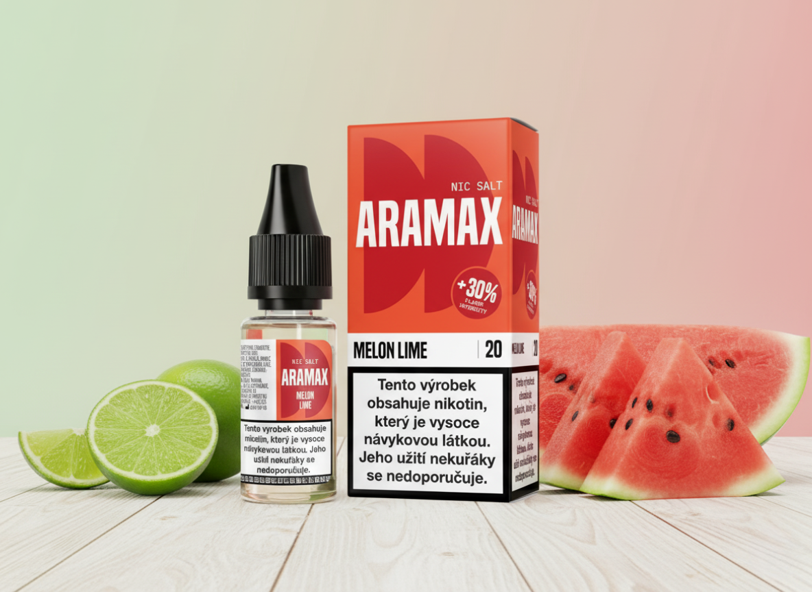 Aramax Aramax Salt - Melon Lime 10ml Nikotin: 10 mg - Kolek Q