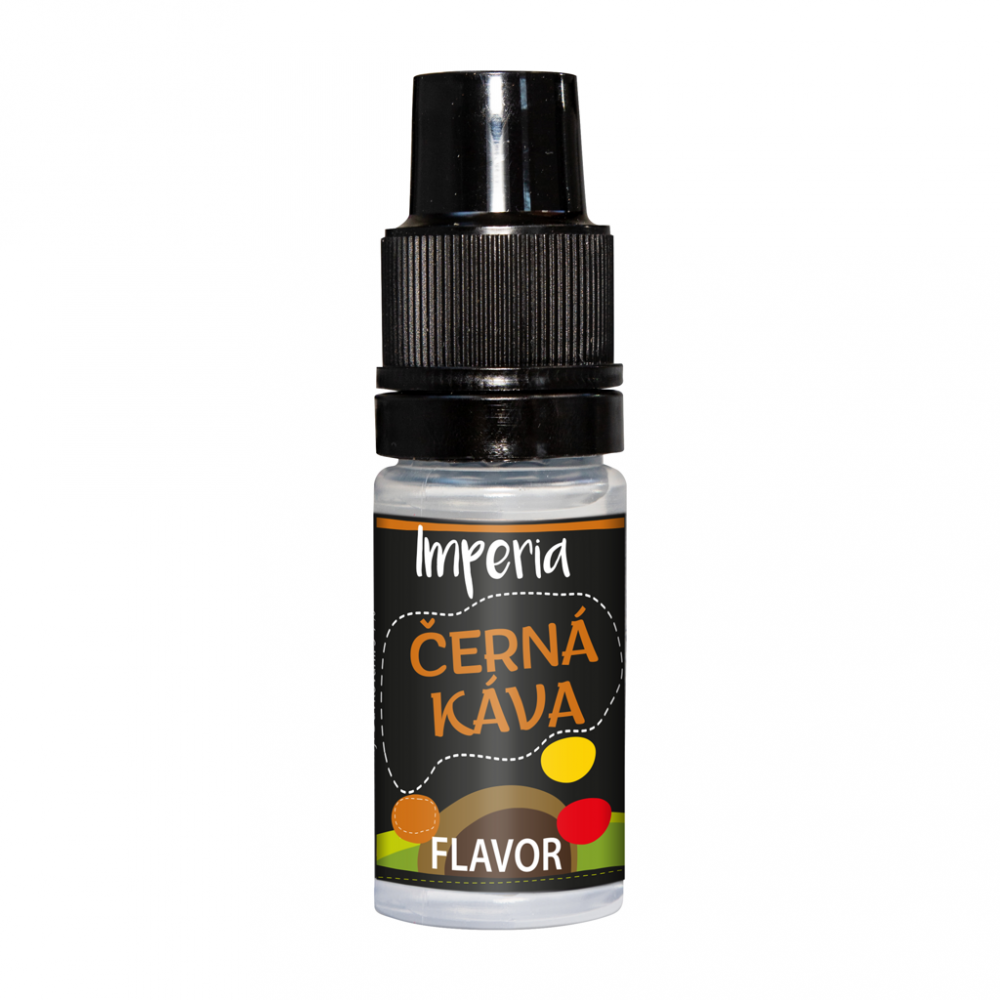 Příchuť IMPERIA Black Label Černá káva 10ml - Kolek Q