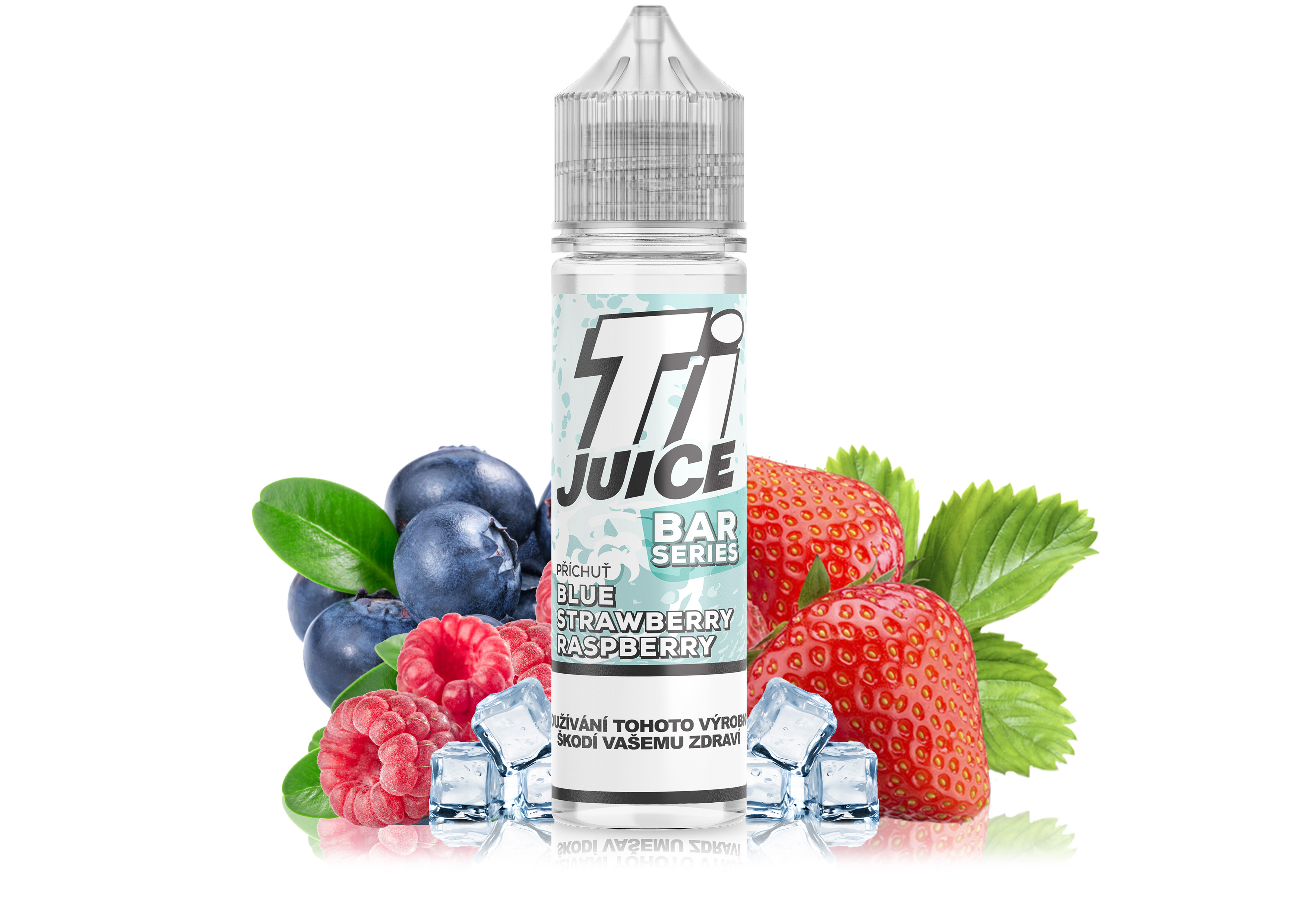 Příchuť TI Juice Bar Series - Blue Strawberry Raspberry SnV 10ml