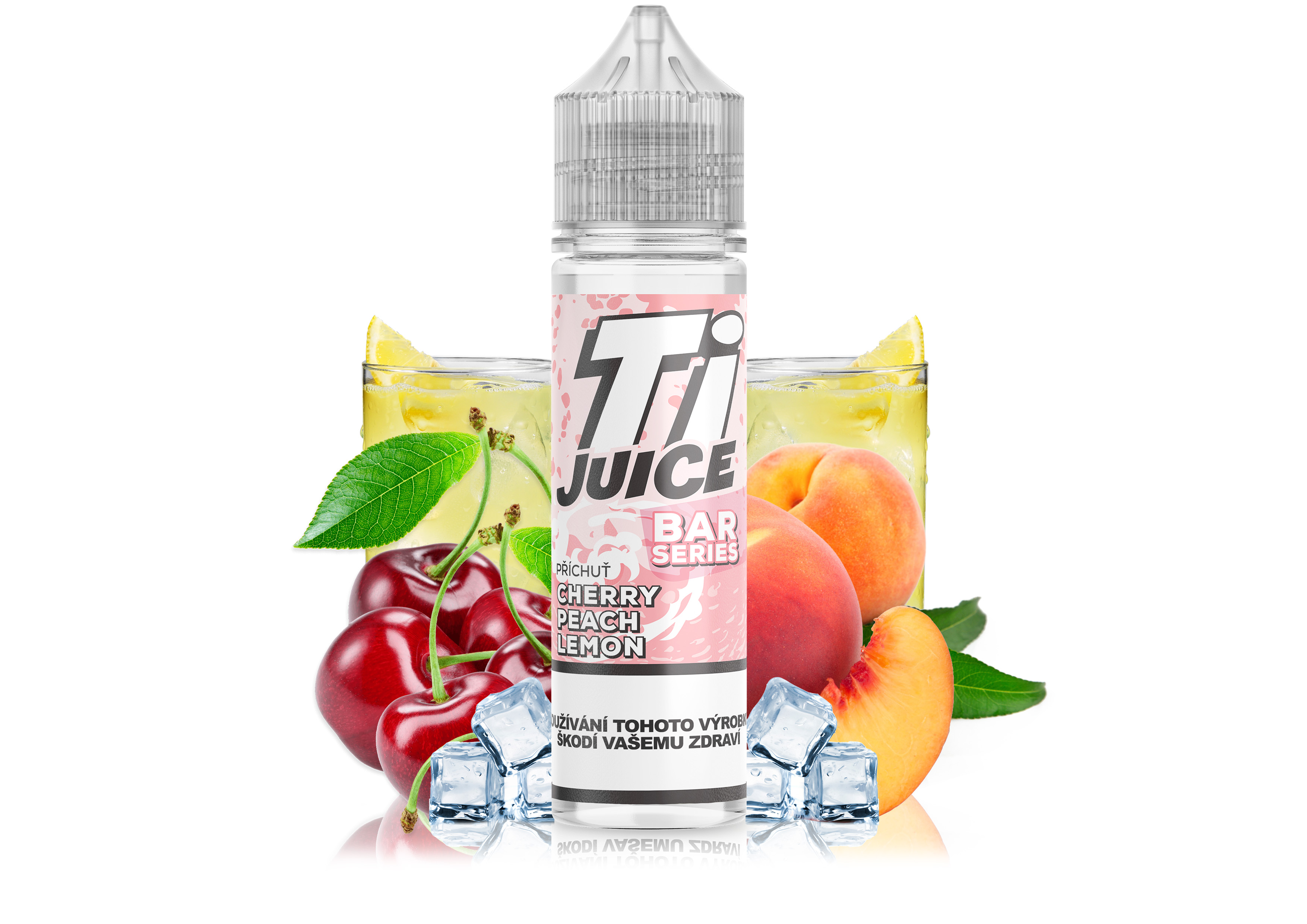 Příchuť TI Juice Bar Series - Cherry Peach Lemonade SnV 10ml