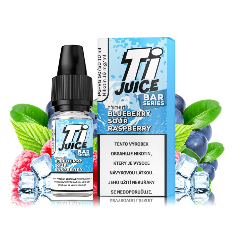TI Juice Bar Series NicSalt - Blueberry Sour Raspberry - 16 mg