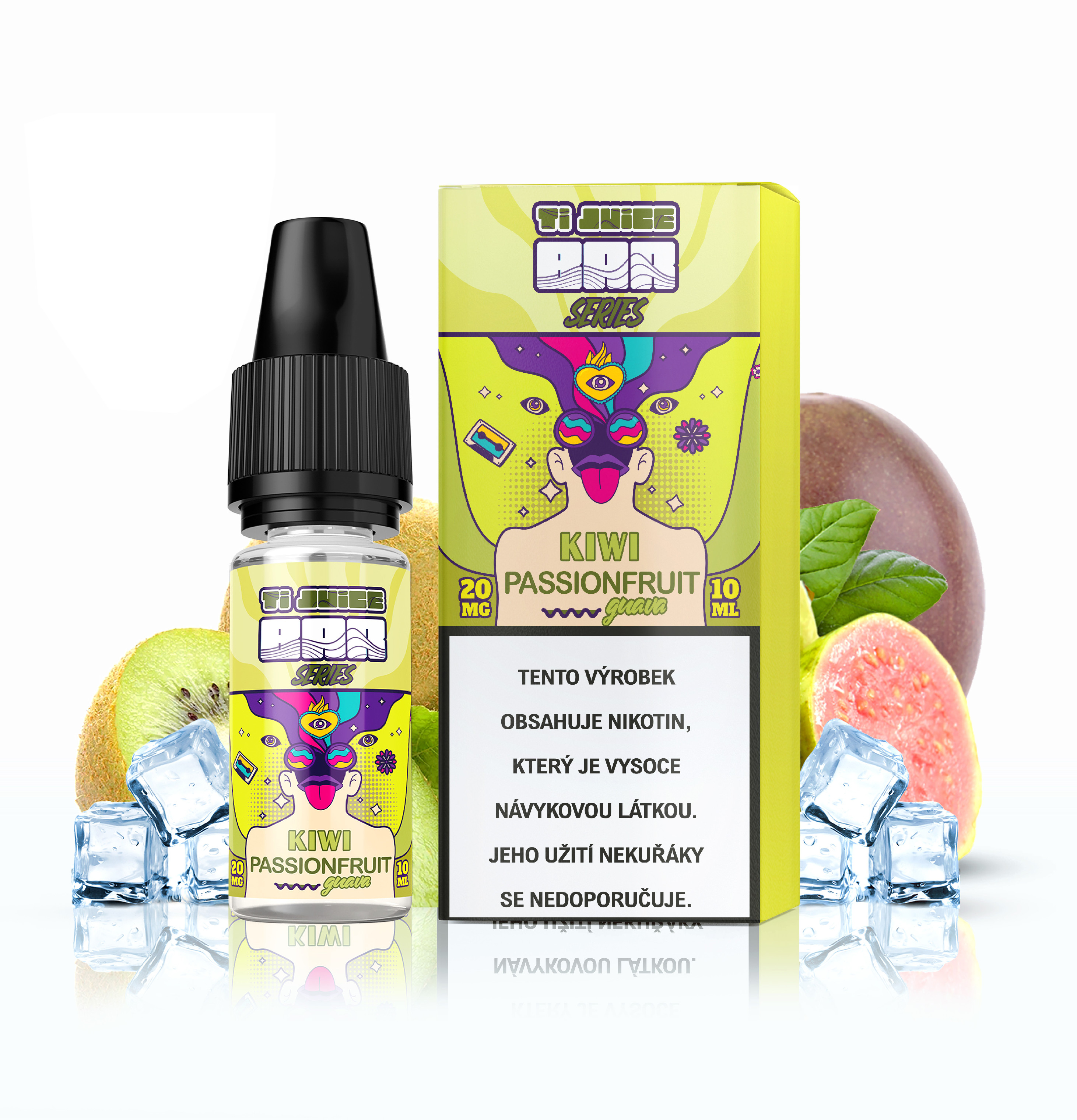 TI Juice Bar Series NicSalt - Kiwi Passionfruit Guava - 20 mg