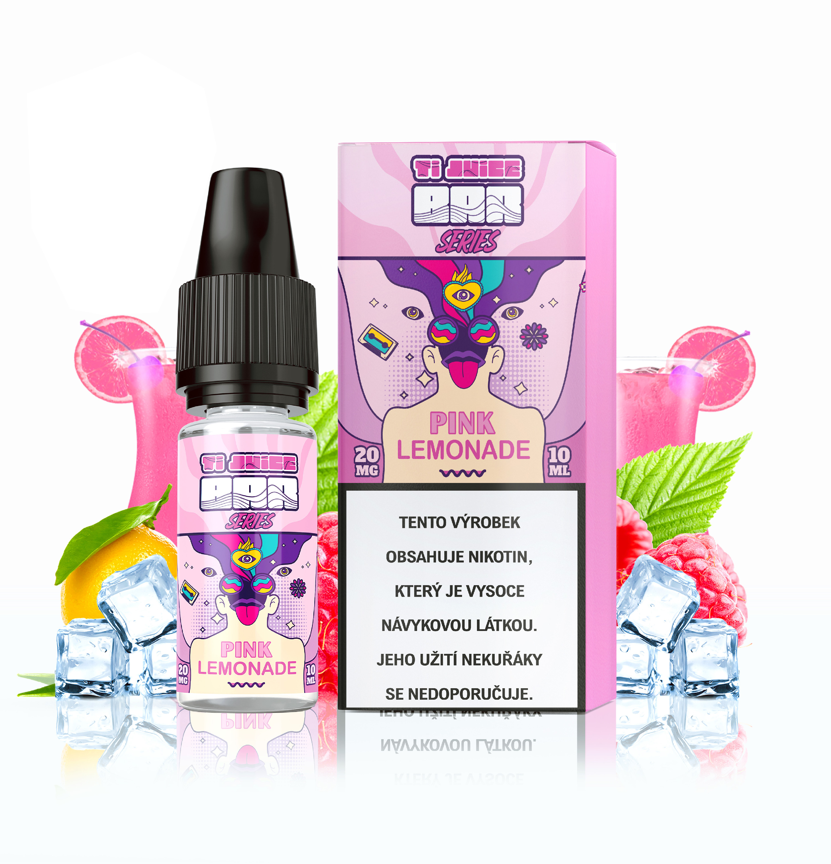 TI Juice Bar Series NicSalt - Pink Lemonade - 20 mg