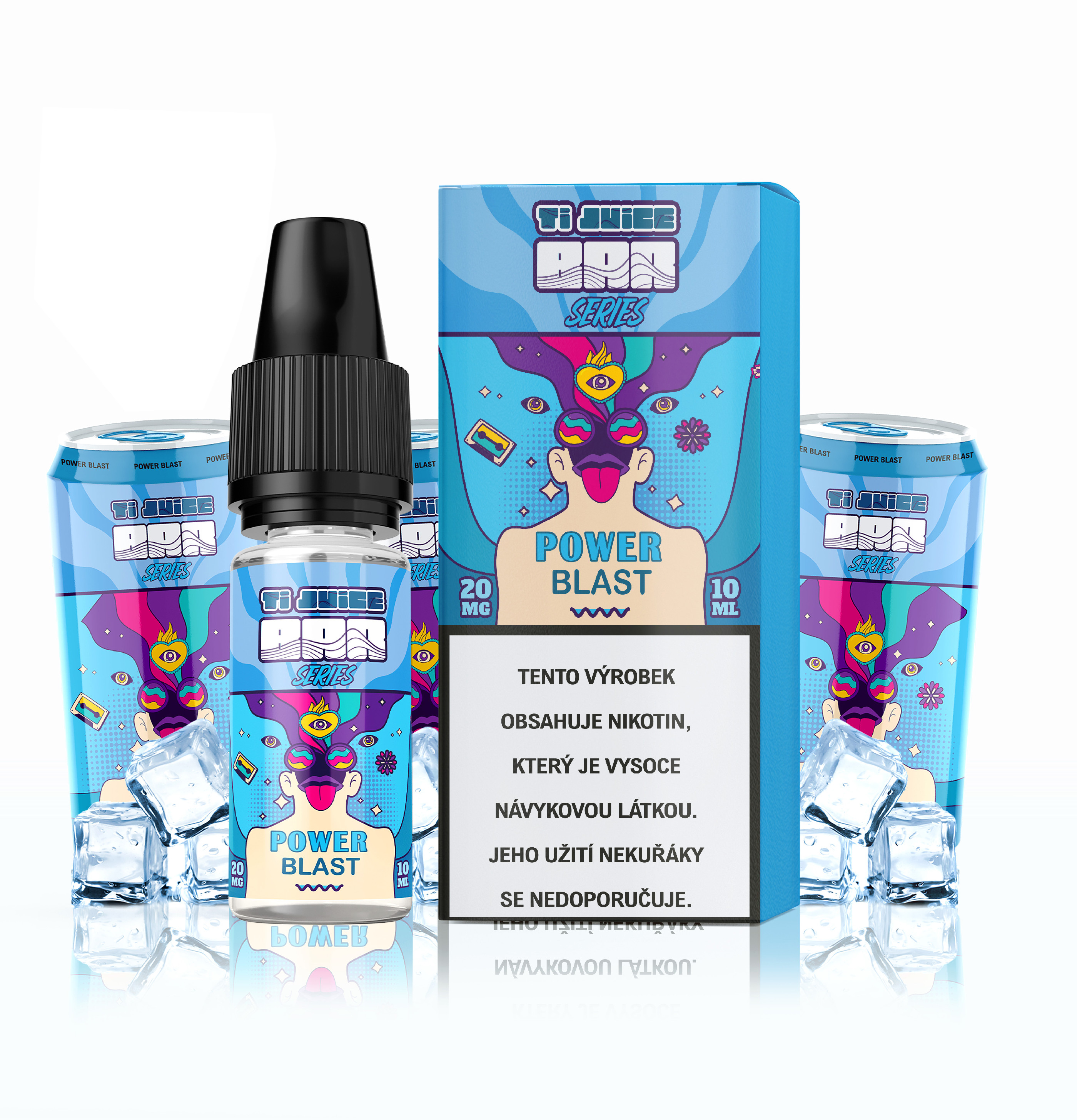 TI Juice Bar Series NicSalt - Power Blast - 20 mg