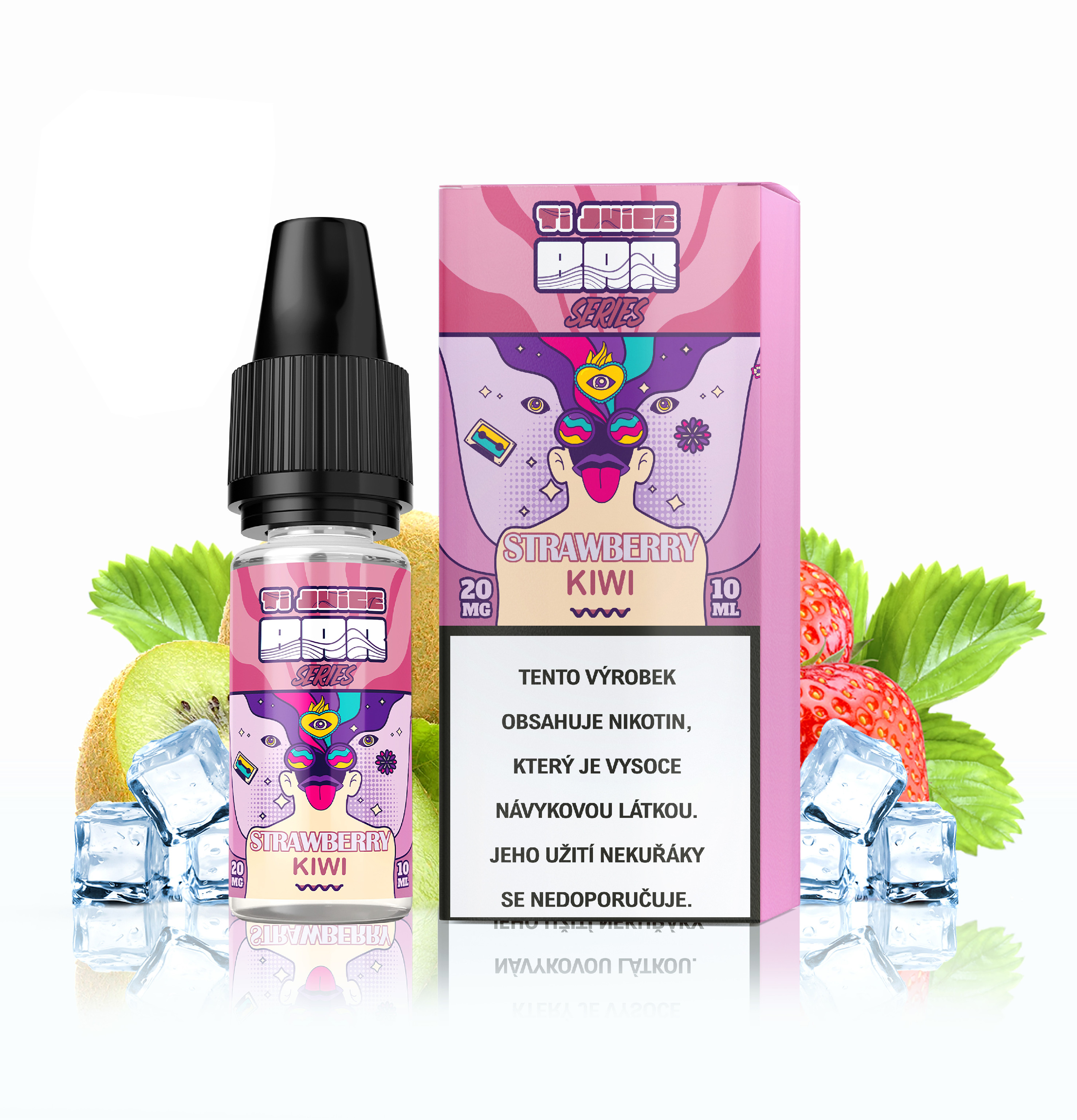 TI Juice Bar Series NicSalt - Strawberry Kiwi - 20 mg