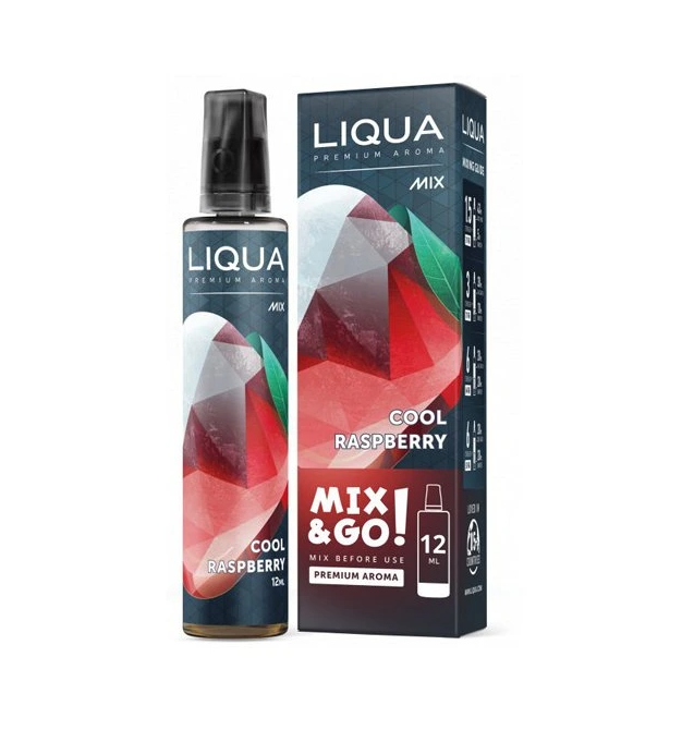 Ritchy - Liqua Příchuť LIQUA - Mix&Go - Cool Raspberry 12ml SnV