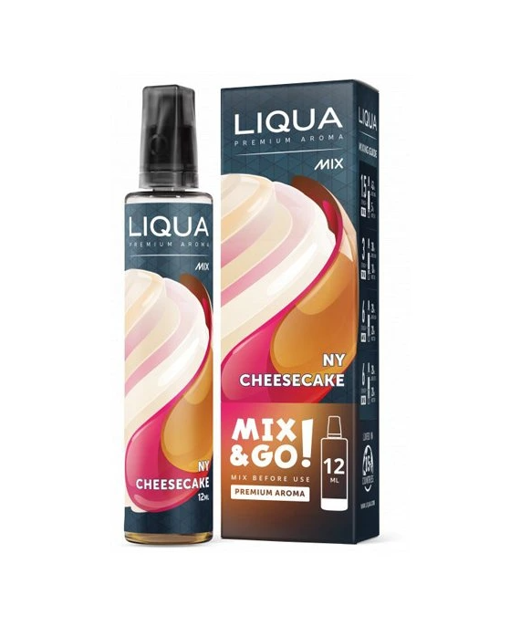 Ritchy - Liqua Příchuť LIQUA - Mix&Go - NY Cheesecake 10ml SnV