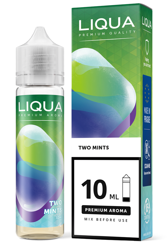 Ritchy - Liqua Příchuť LIQUA - Mix&Go - Two Mints 10ml SnV