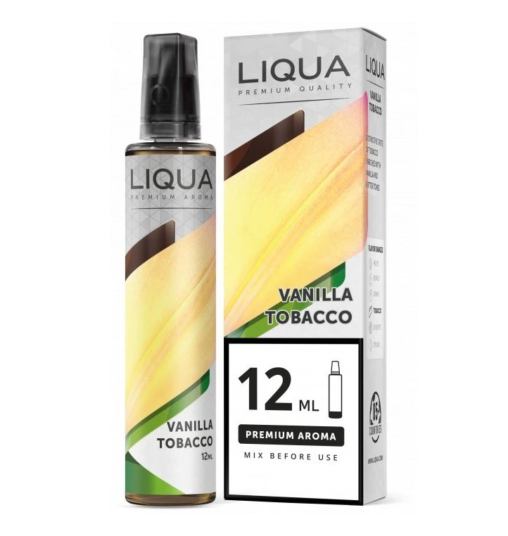 Ritchy - Liqua Příchuť LIQUA - Mix&Go - Vanilla Tobacco 12ml SnV
