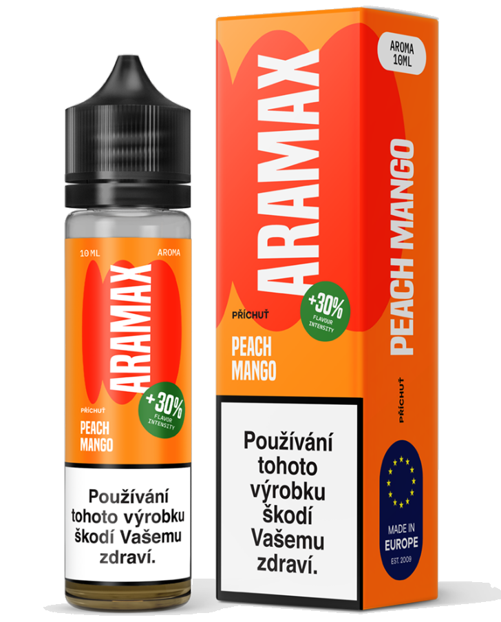 Příchuť Aramax - Peach Mango 10ml SnV