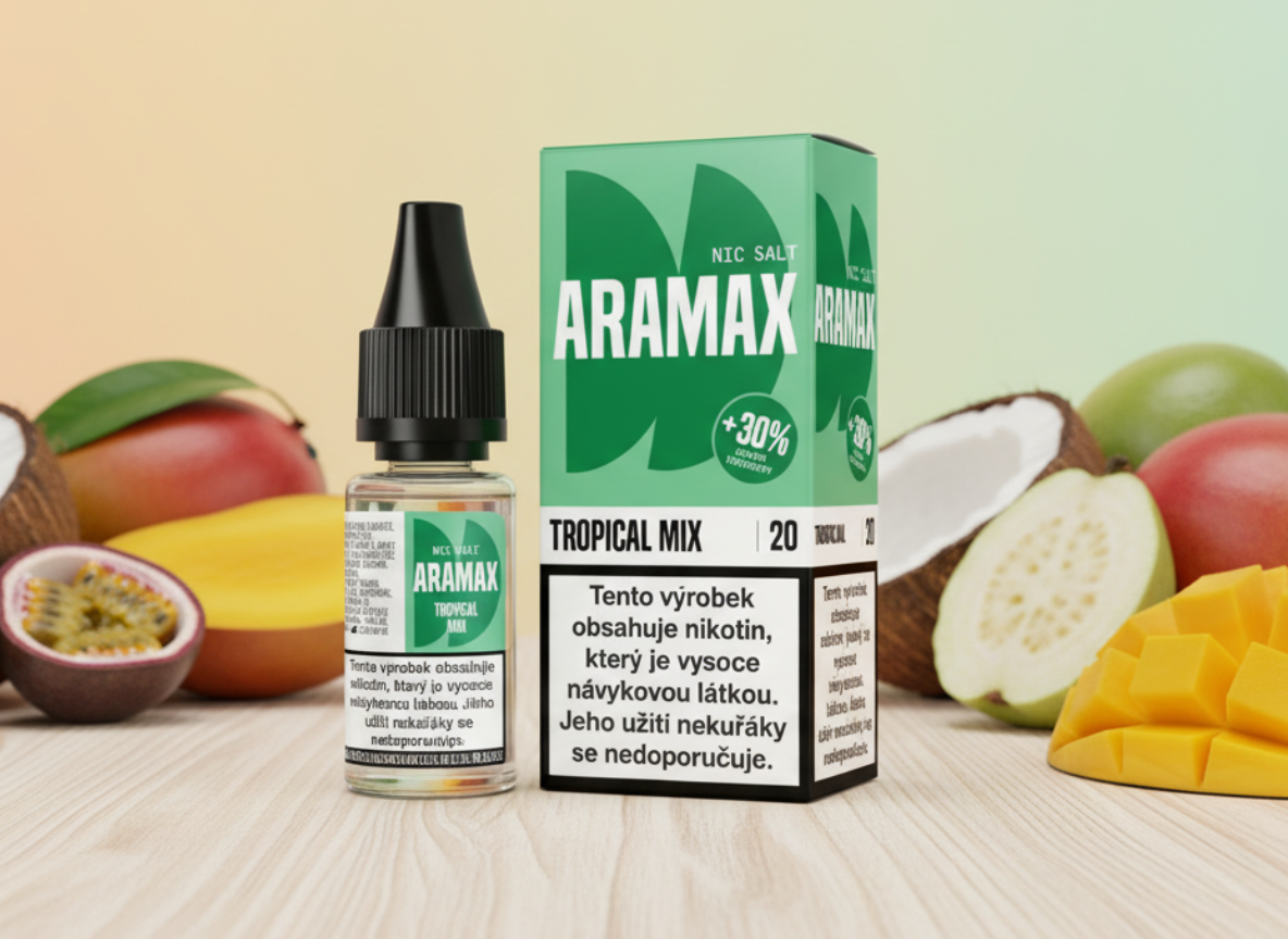 Aramax Aramax Salt - Tropical Mix 10ml Nikotin: 10 mg - Kolek Q
