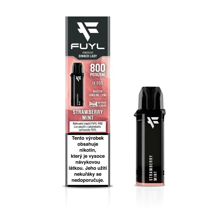 Dinner Lady FUYL POD náplň Strawberry Mint