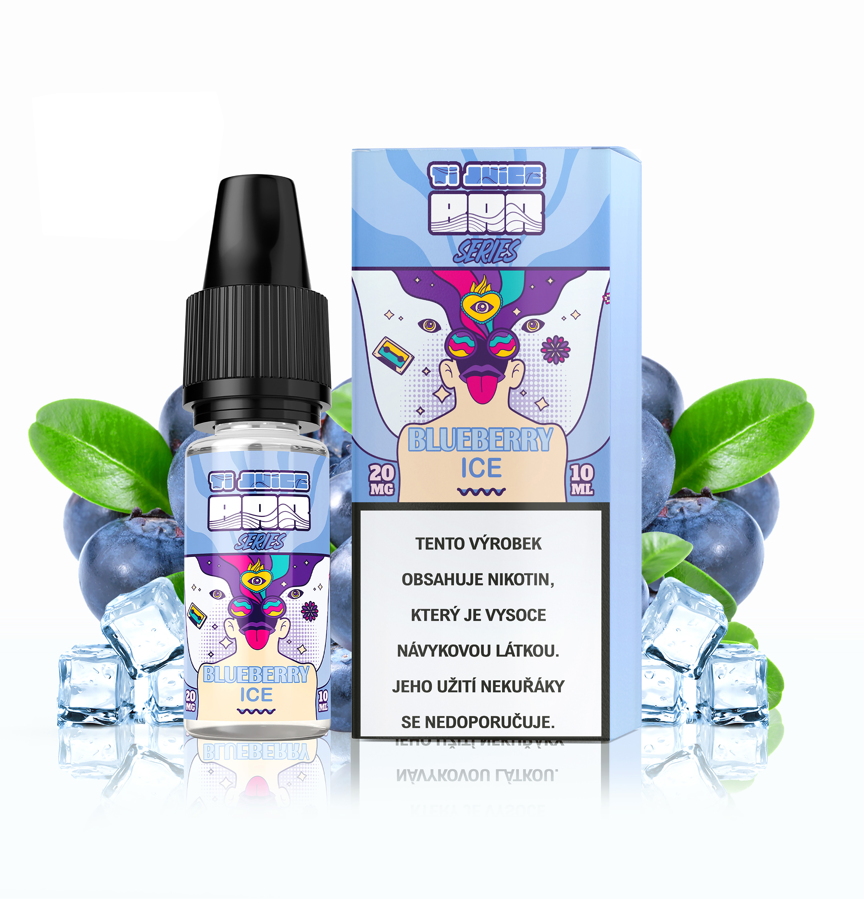 TI Juice Bar Series NicSalt - Blueberry Ice - 20 mg