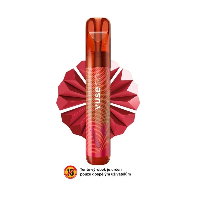 BAT (British American Tobacco) Vuse GO 1000 jednorázová e-cigareta Strawberry Kiwi