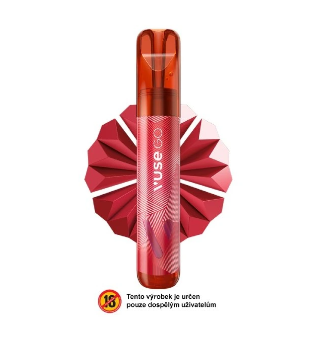 BAT (British American Tobacco) Vuse GO 1000 jednorázová e-cigareta Strawberry Ice