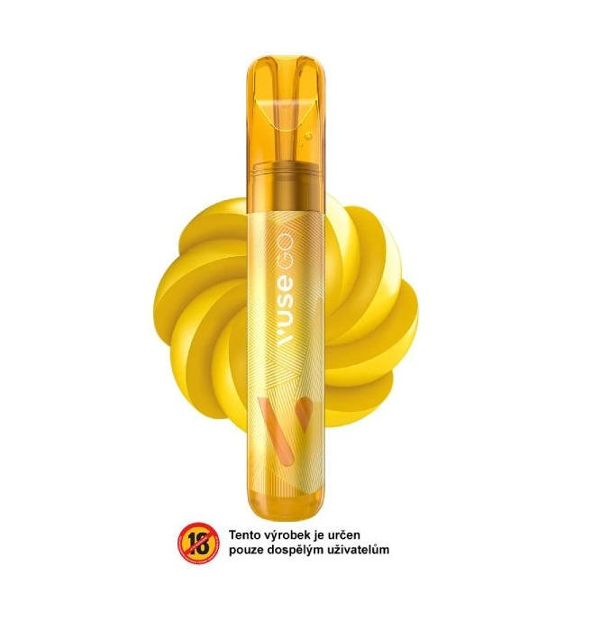 BAT (British American Tobacco) Vuse GO 1000 jednorázová e-cigareta Banana Ice