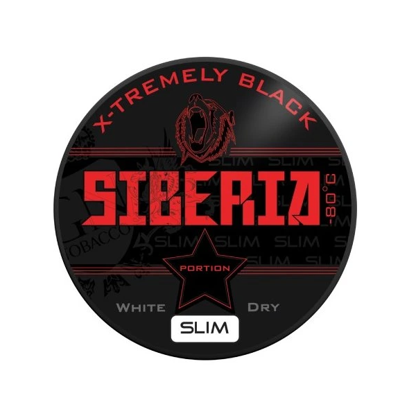 GN Tobacco Siberia Black White Dry Slim - 43mg