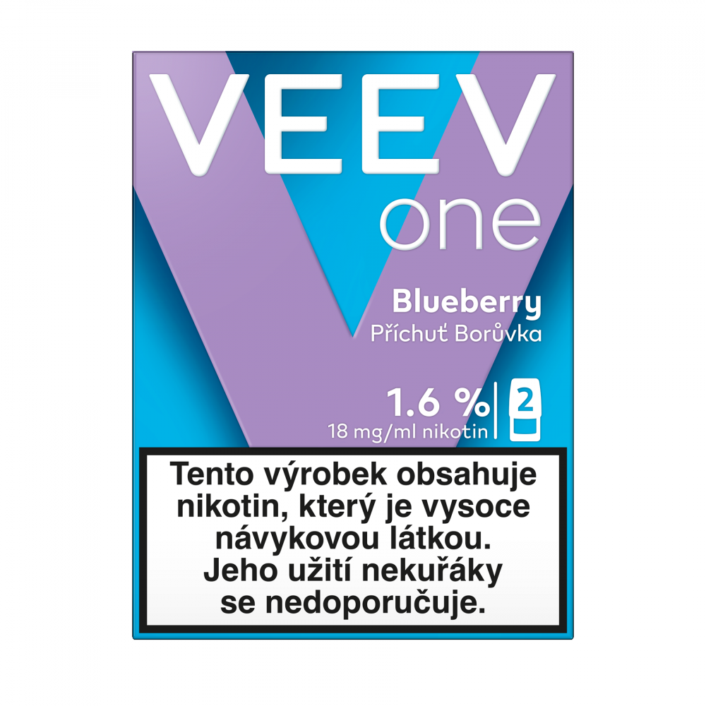 VEEV ONE náplň Blueberry 18mg - 2ks