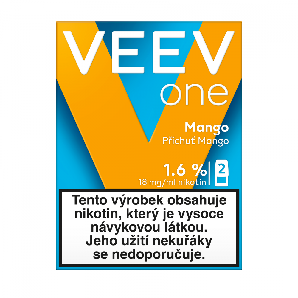 VEEV ONE náplň Mango 18mg - 2ks