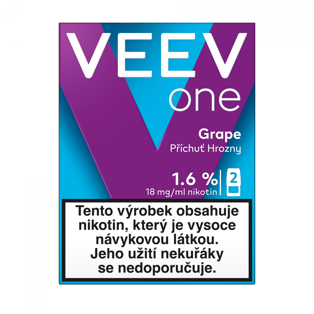 VEEV ONE náplň Grape 18mg - 2ks