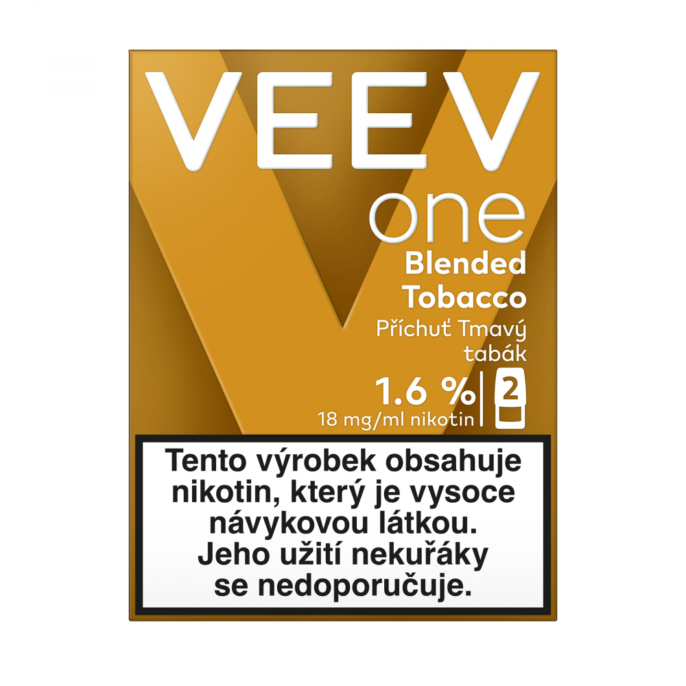 VEEV ONE náplň Blended Tobacco 18mg - 2ks