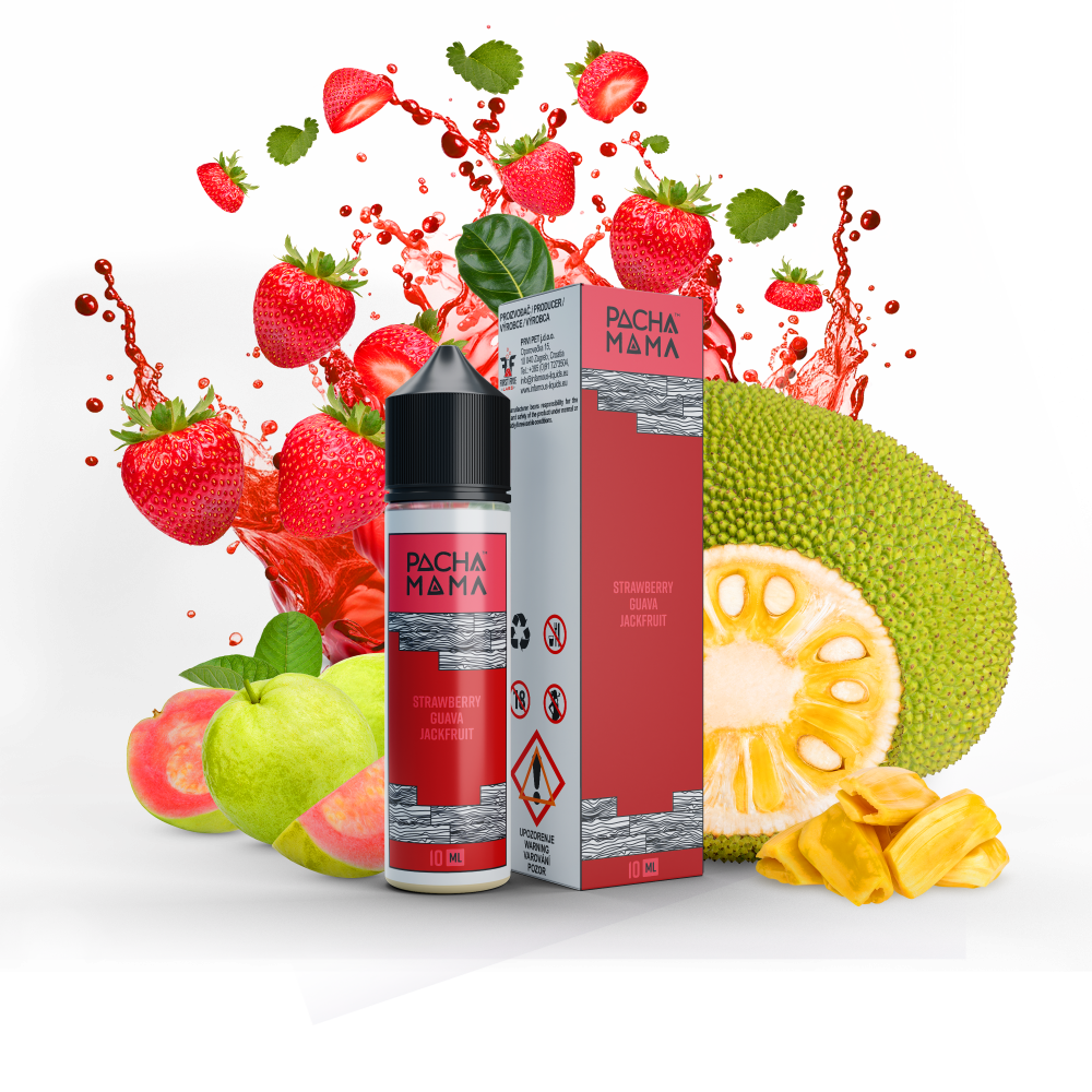 Charlie´s Chalk Dust Příchuť SNV Charlie's Chalk Dust Pacha Mama Strawberry, Guava, Jackfruit 10ml