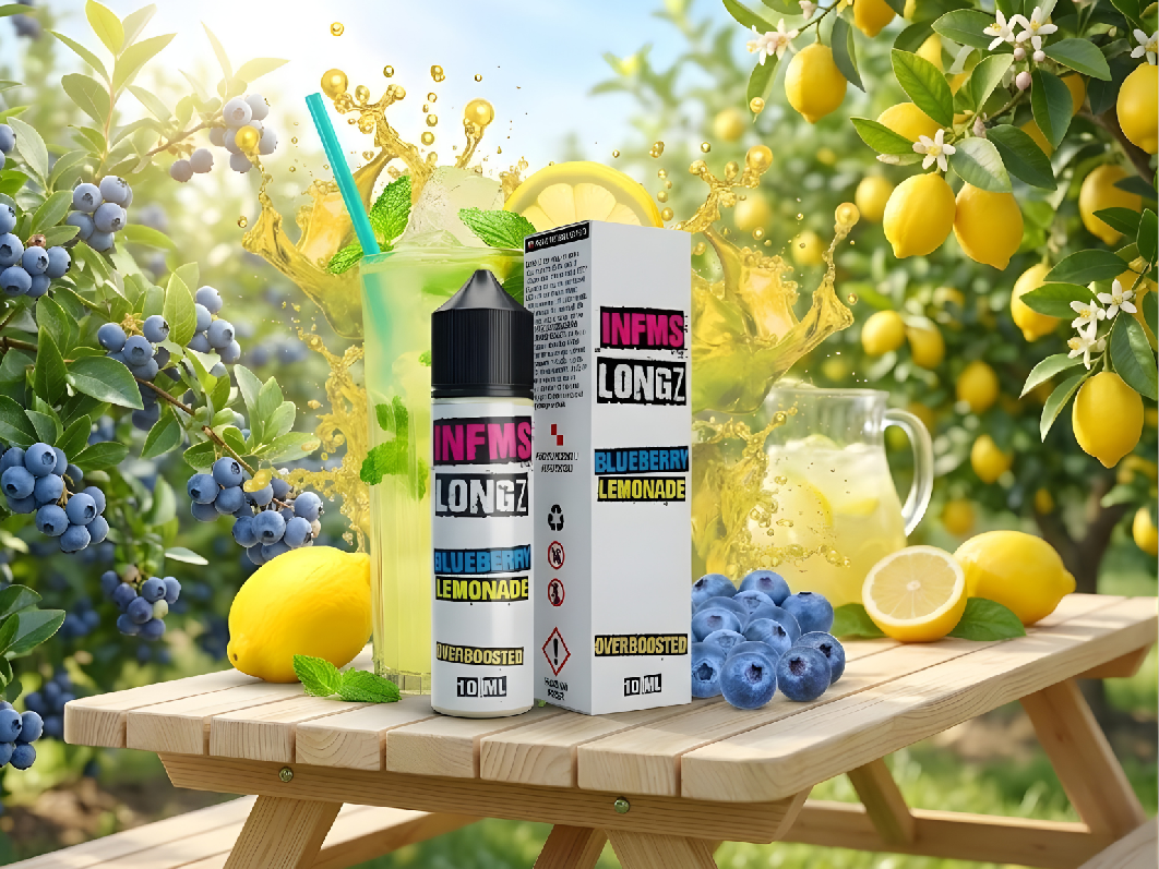 Příchuť SNV Infamous LongZ - Blueberry Lemonade 10ml