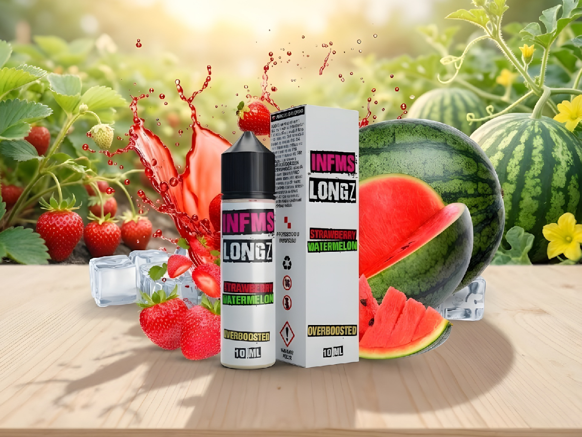 Příchuť SNV Infamous LongZ - Strawberry Watermelon 10ml