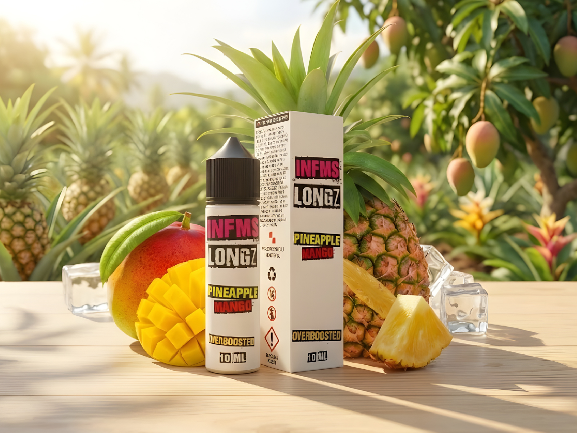 Příchuť SNV Infamous LongZ - Pineapple Mango 10ml