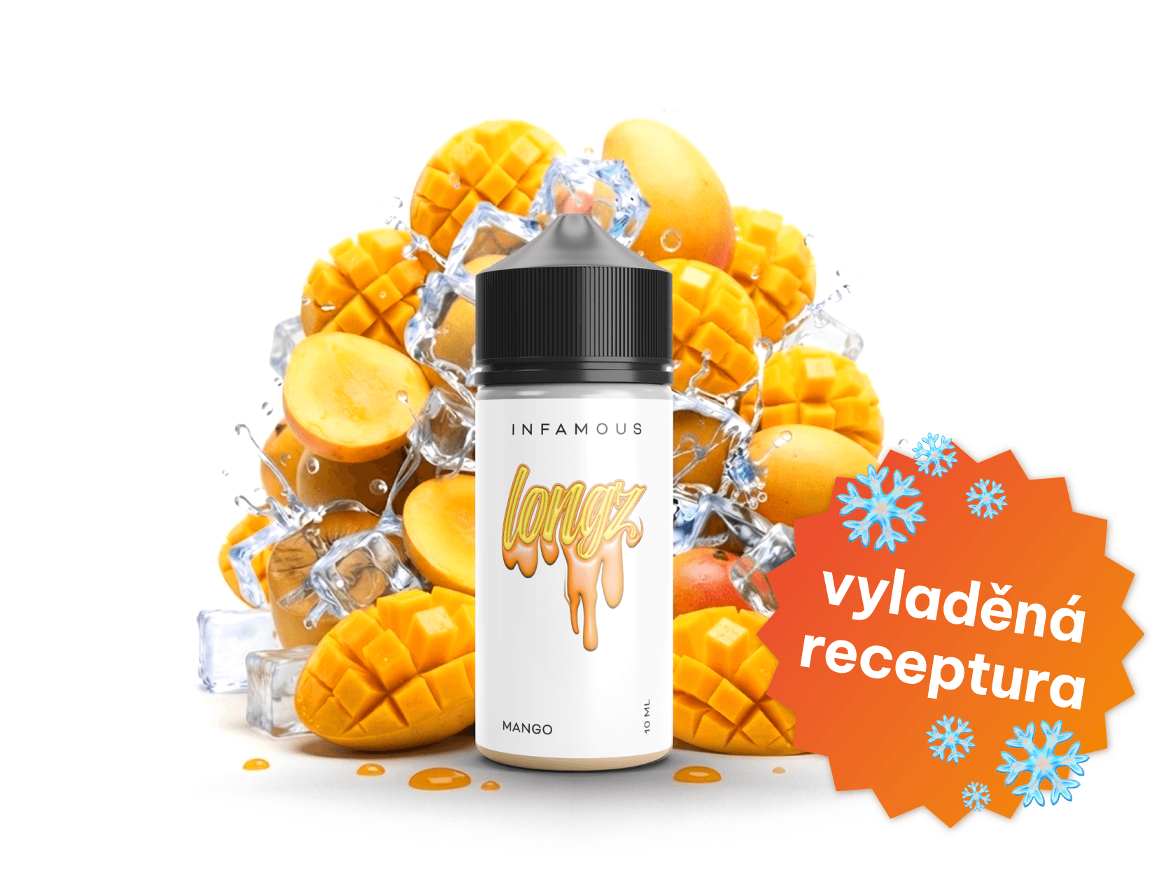 Příchuť SNV Infamous LongZ - Mango 10ml/100