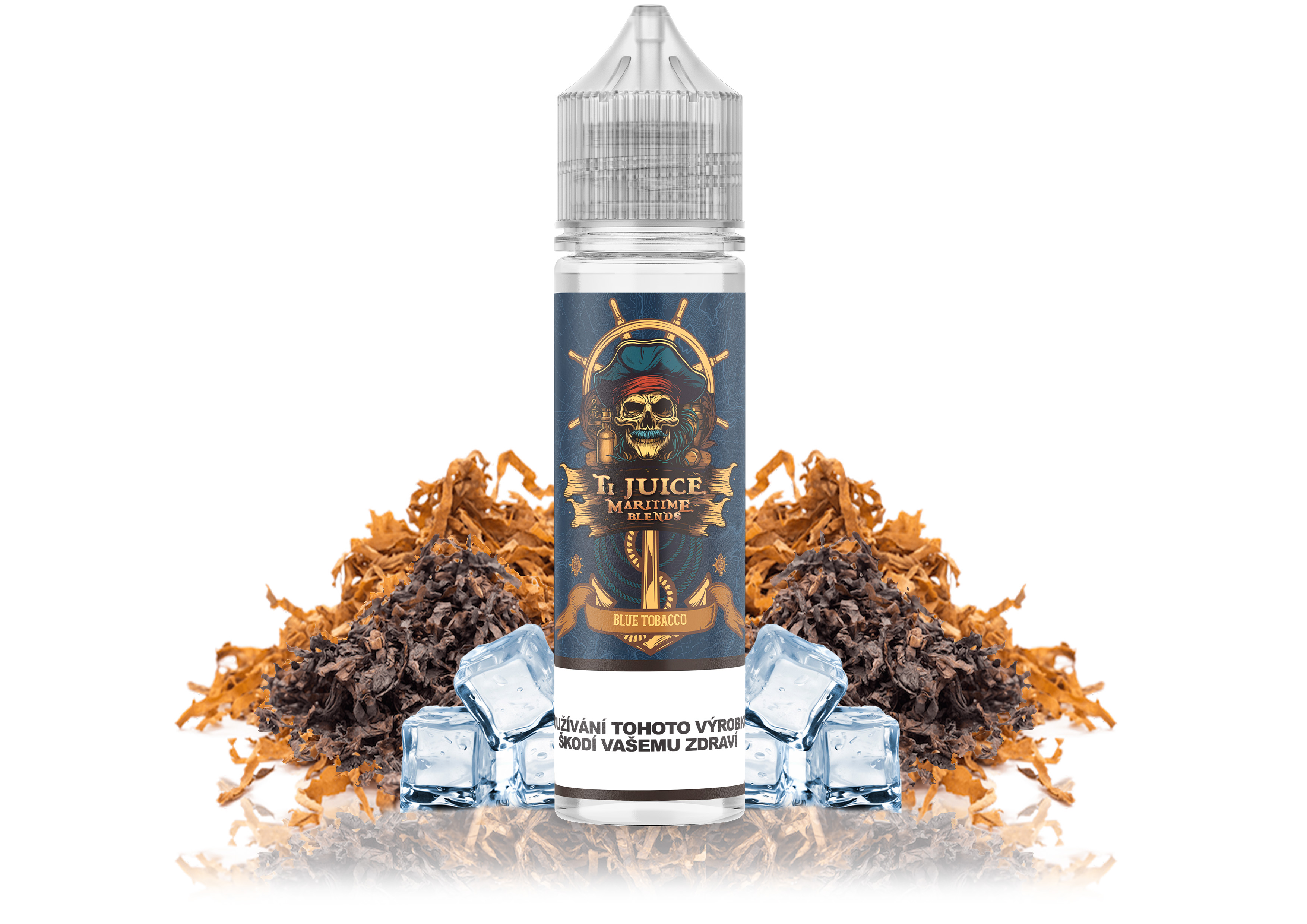 Příchuť TI Juice Maritime Blends - Blueberry Tobacco SnV 10ml